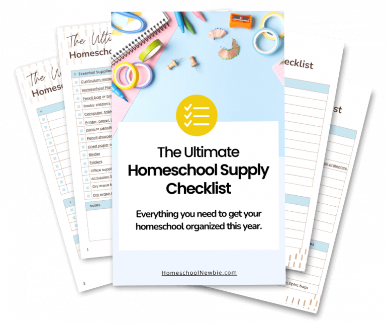 Homeschool Supply List And How To Make Yours Homeschool Newbie