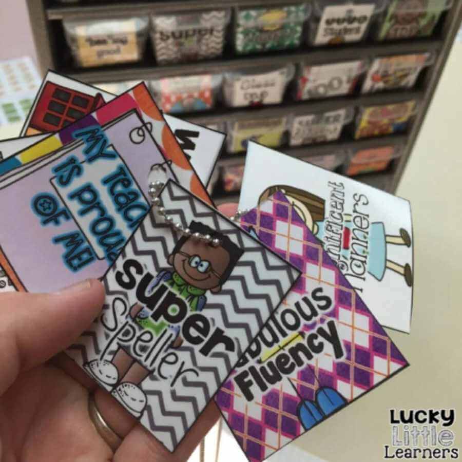 reward ideas for kids - Brag tags - LLL